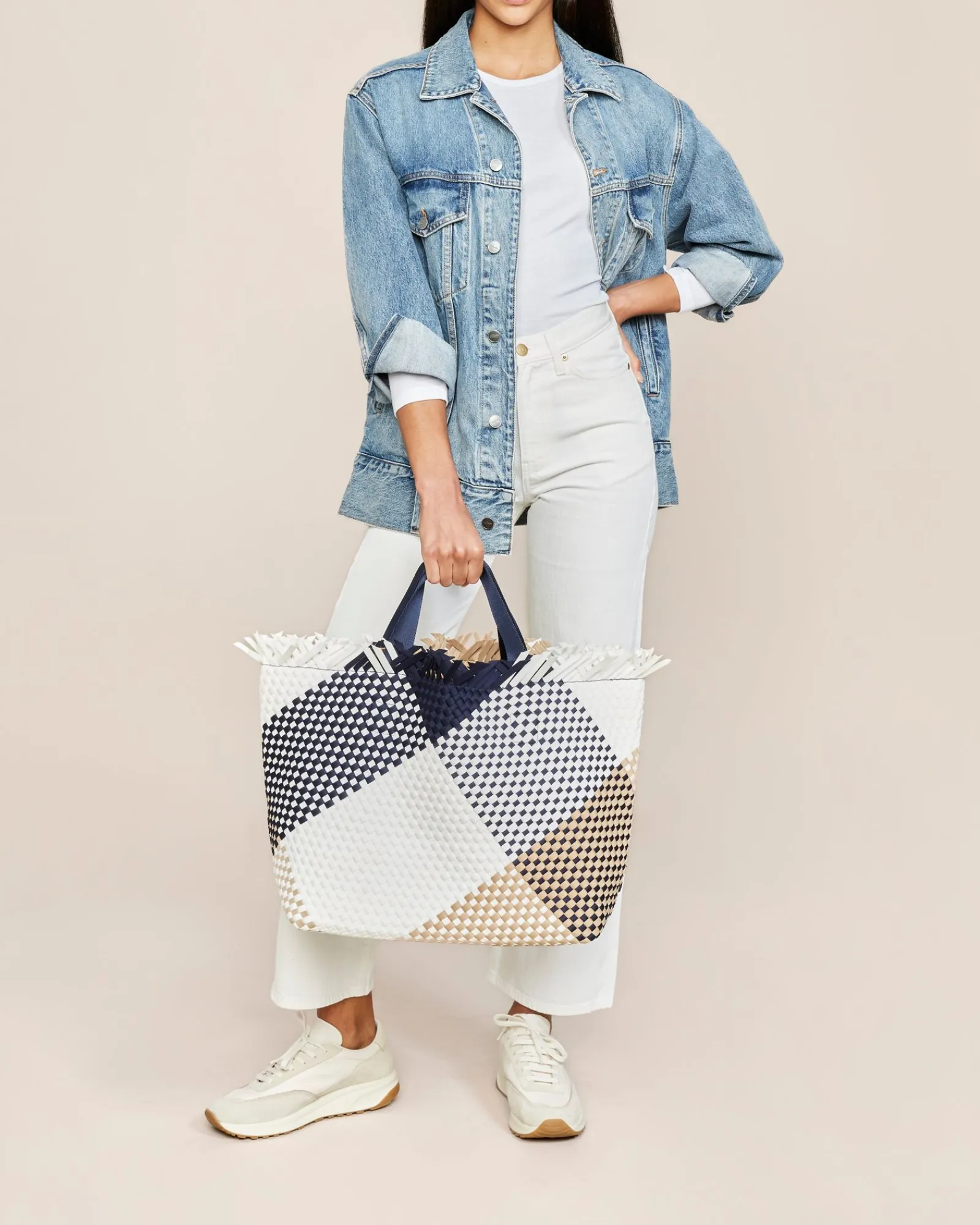 Skulderveske^NAGHEDI Havana Beach Tote Grafisk Geo