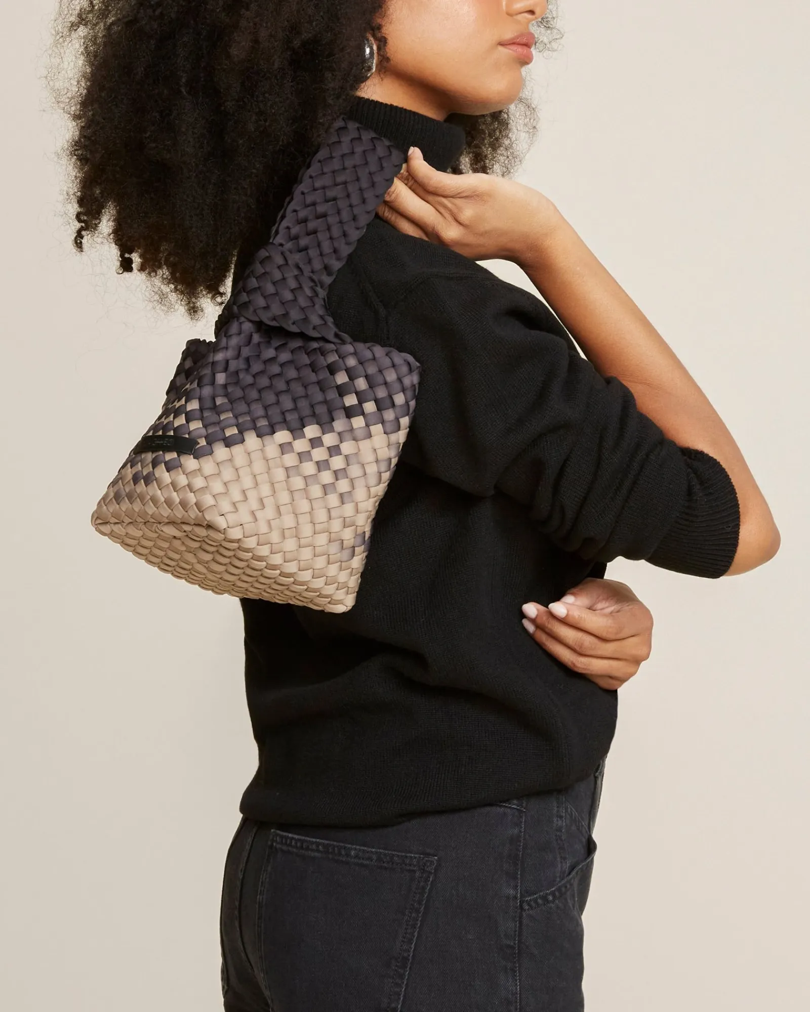 Clutcher^NAGHEDI Kyoto Clutch Graphic Ombre
