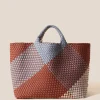 Skulderveske^NAGHEDI St. Barths Large Tote Grafisk Geo