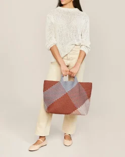 Skulderveske^NAGHEDI St. Barths Large Tote Grafisk Geo