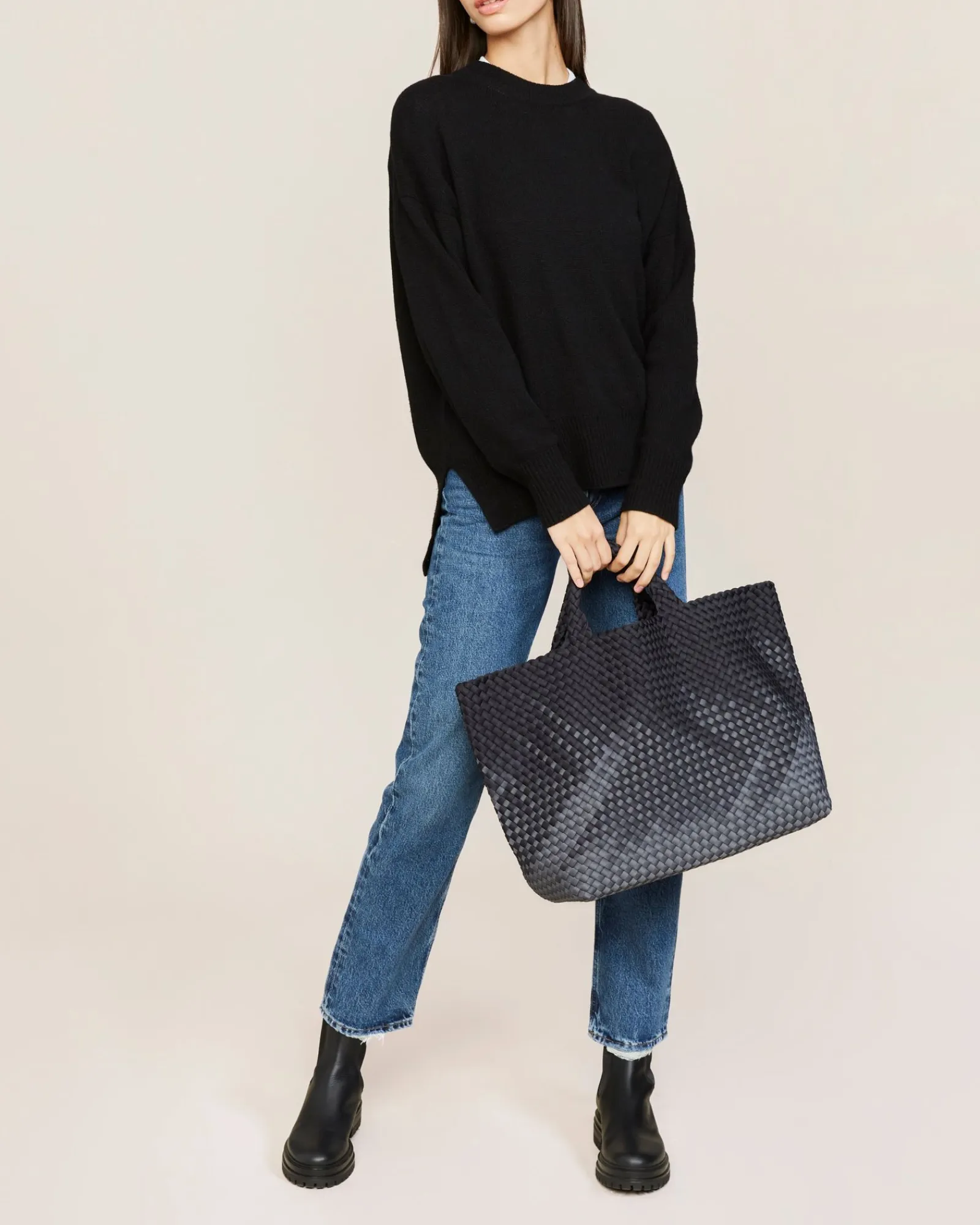 Skulderveske^NAGHEDI St. Barths Large Tote Grafisk Ombre