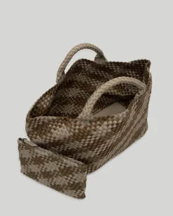 Totes^NAGHEDI St. Barths Large Tote Plaid