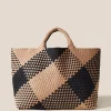 Totes^NAGHEDI St. Barths Large Tote Plaid