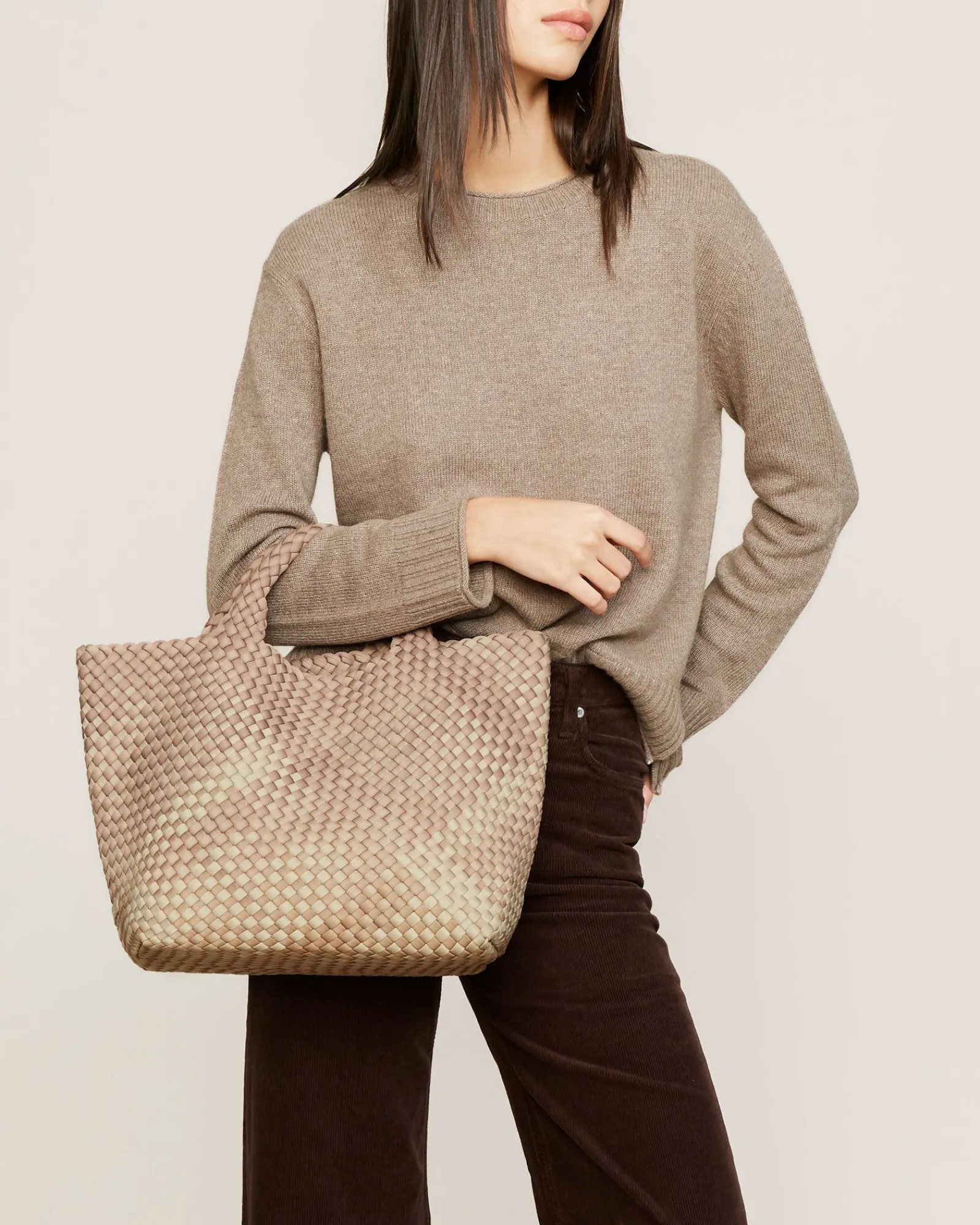 Skulderveske^NAGHEDI St. Barths Medium Tote Grafisk Ombre