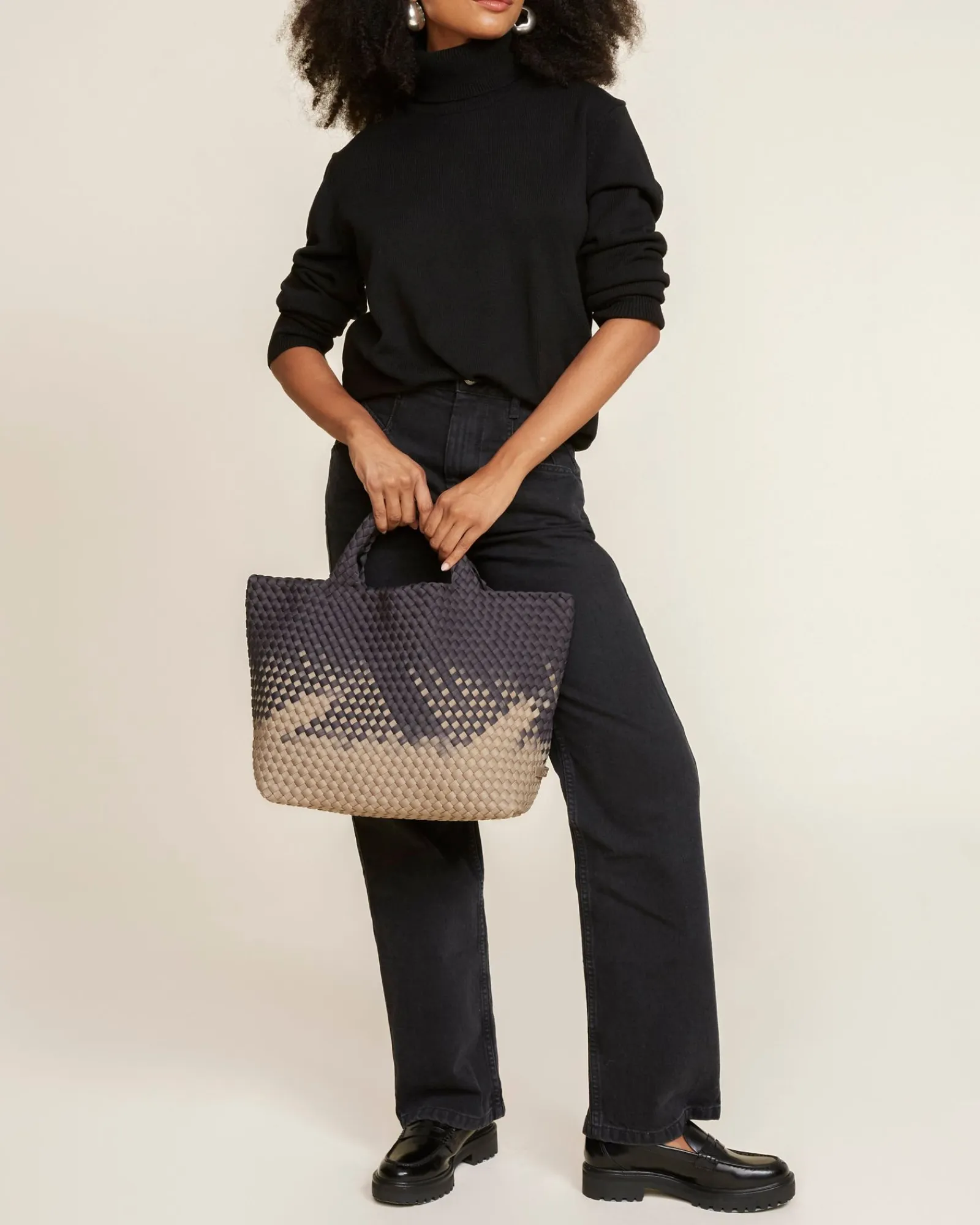 Skulderveske^NAGHEDI St. Barths Medium Tote Grafisk Ombre