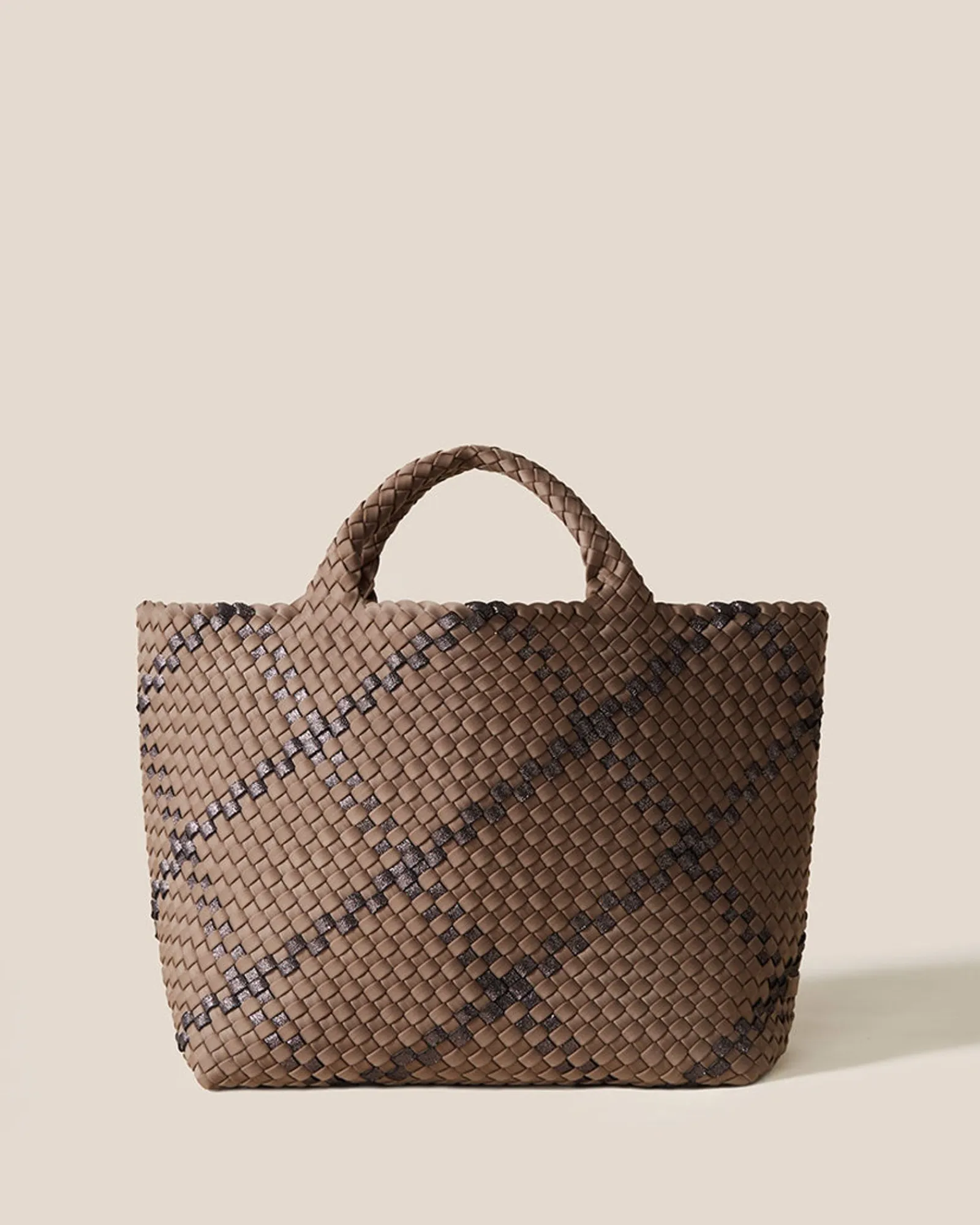 Skulderveske^NAGHEDI St. Barths Medium Tote Plaid