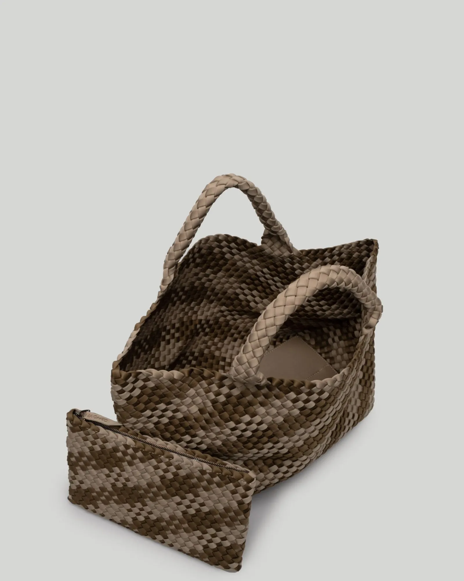 Skulderveske^NAGHEDI St. Barths Medium Tote Plaid