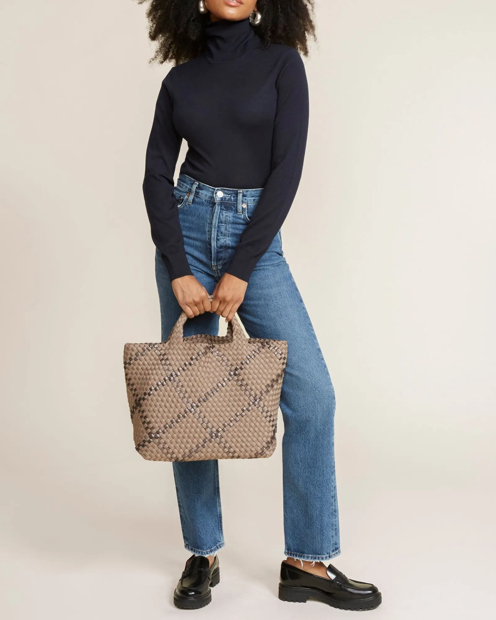 Totes^NAGHEDI St. Barths Medium Tote Plaid