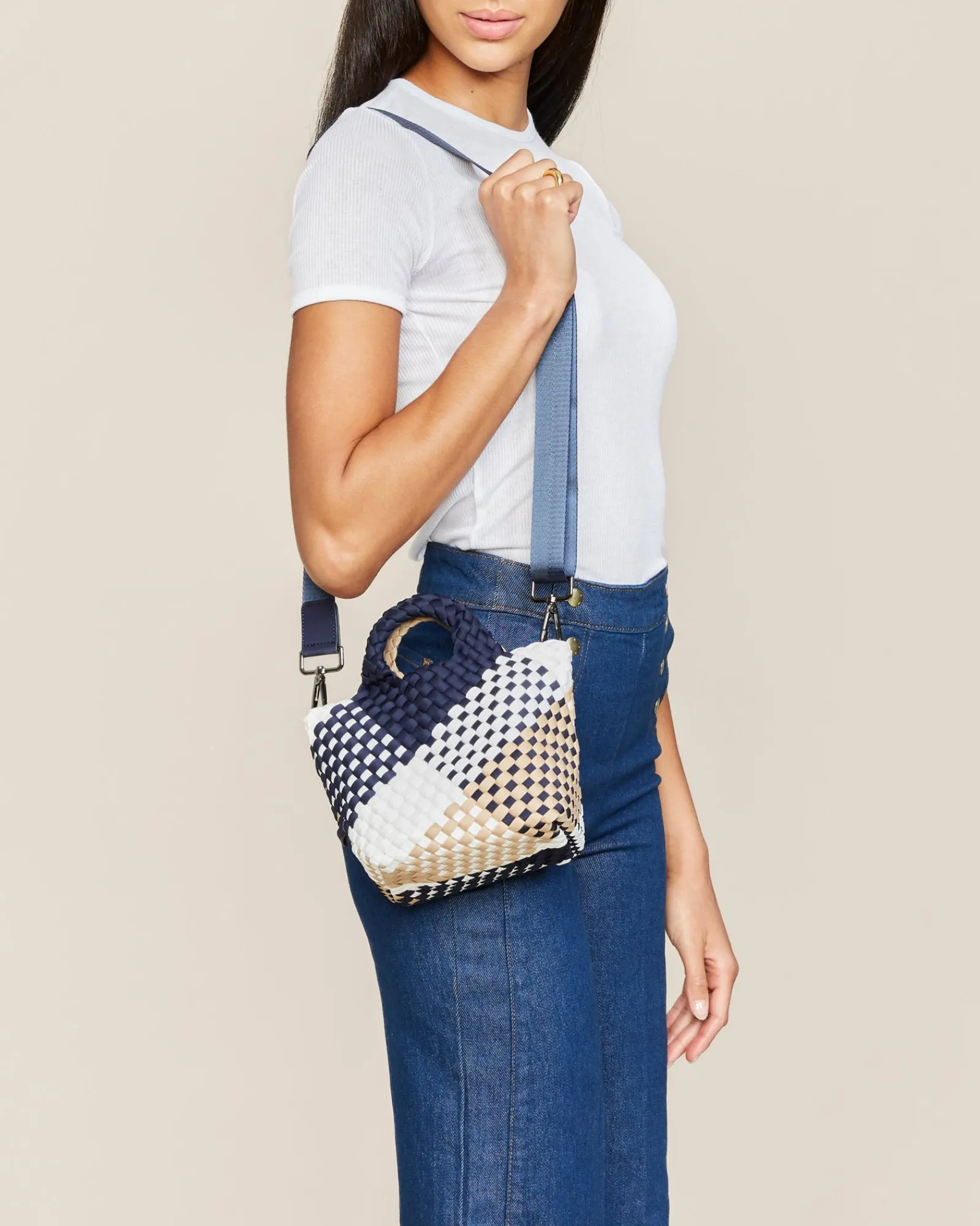 Totes^NAGHEDI St. Barths Petit Tote Grafisk Geo