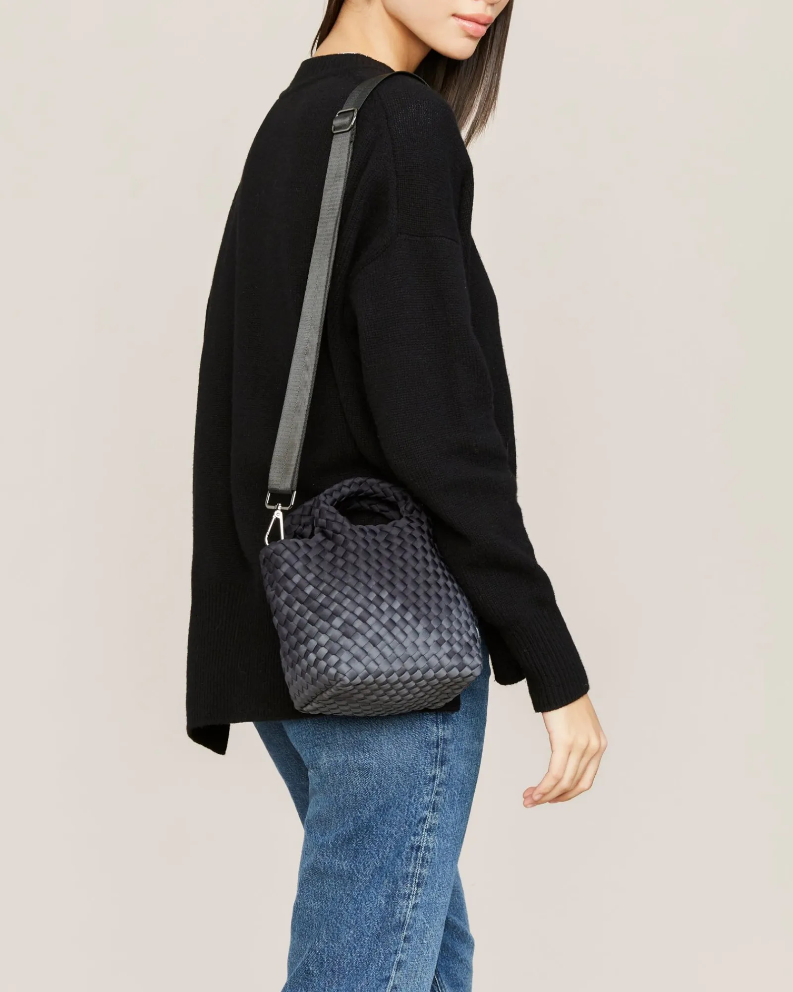 Tverrkropper^NAGHEDI St. Barths Petit Tote Grafisk Ombre
