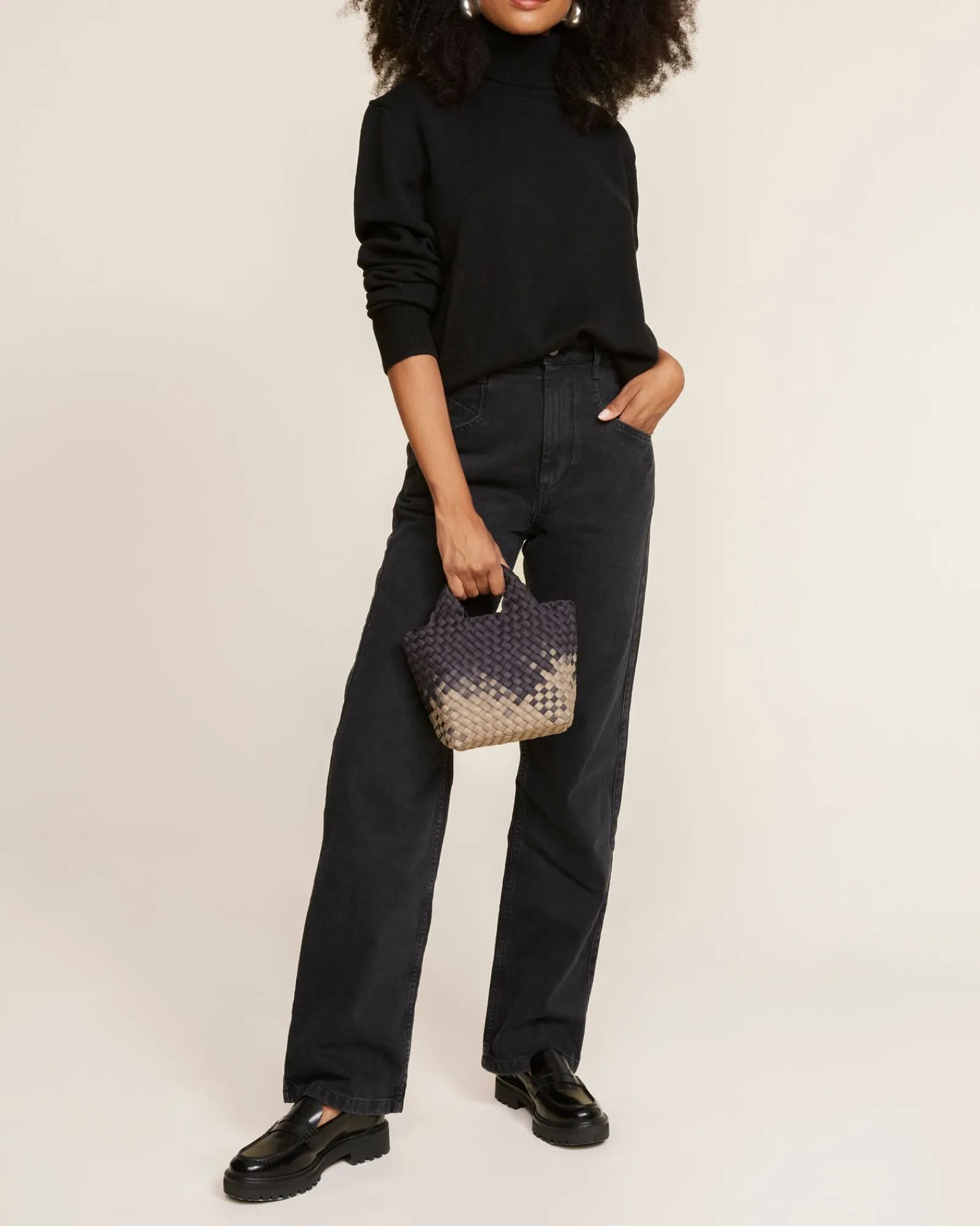 Tverrkropper^NAGHEDI St. Barths Petit Tote Grafisk Ombre