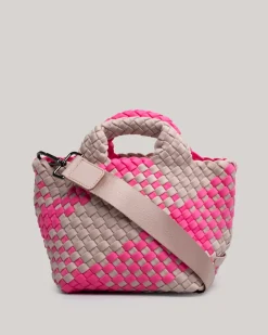 Tverrkropper^NAGHEDI St. Barths Petit Tote Plaid