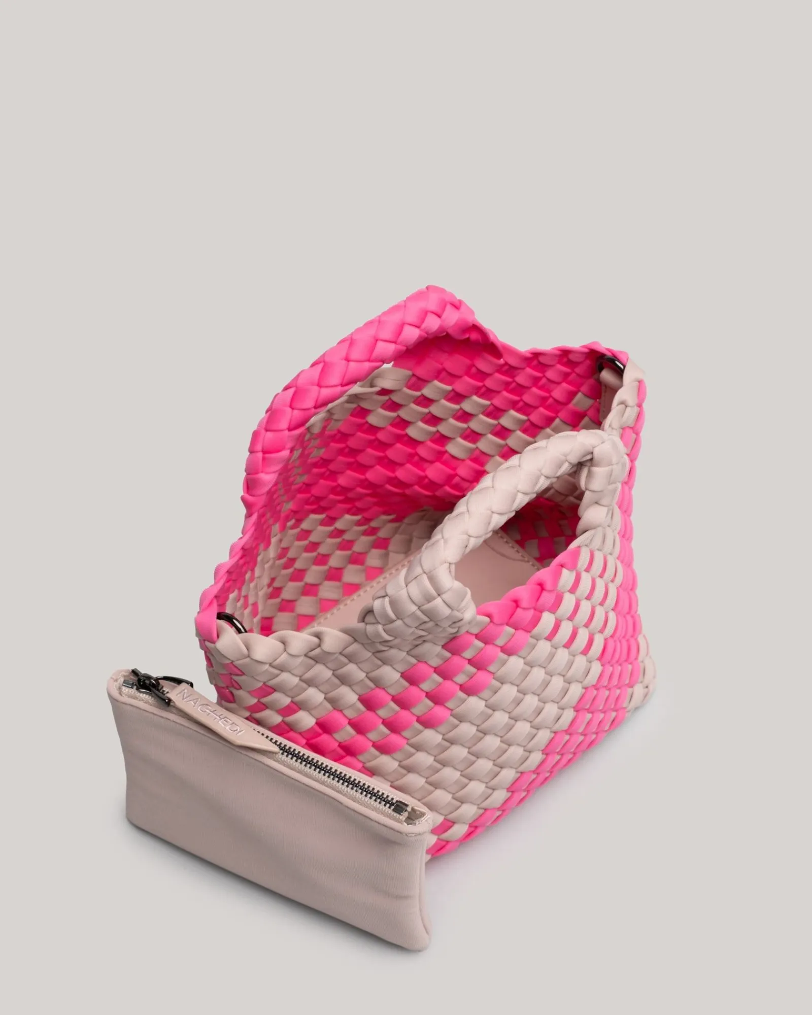Tverrkropper^NAGHEDI St. Barths Petit Tote Plaid
