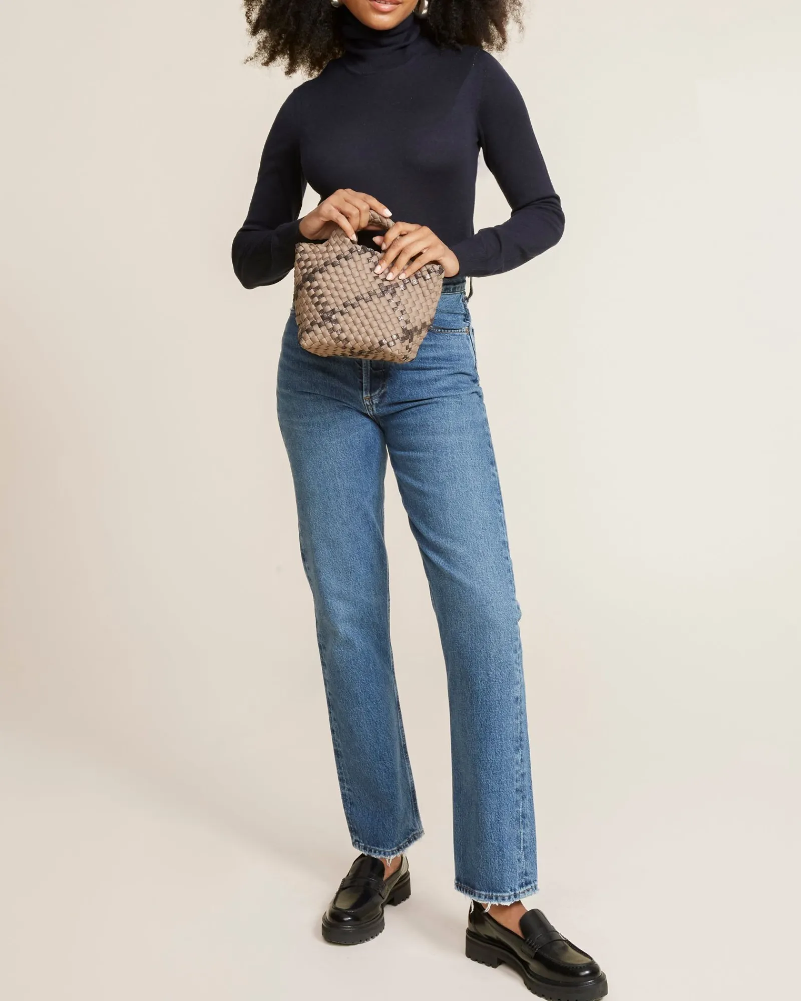 Totes^NAGHEDI St. Barths Petit Tote Plaid
