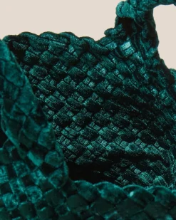 Tverrkropper^NAGHEDI St. Barths Petit Tote Velvet