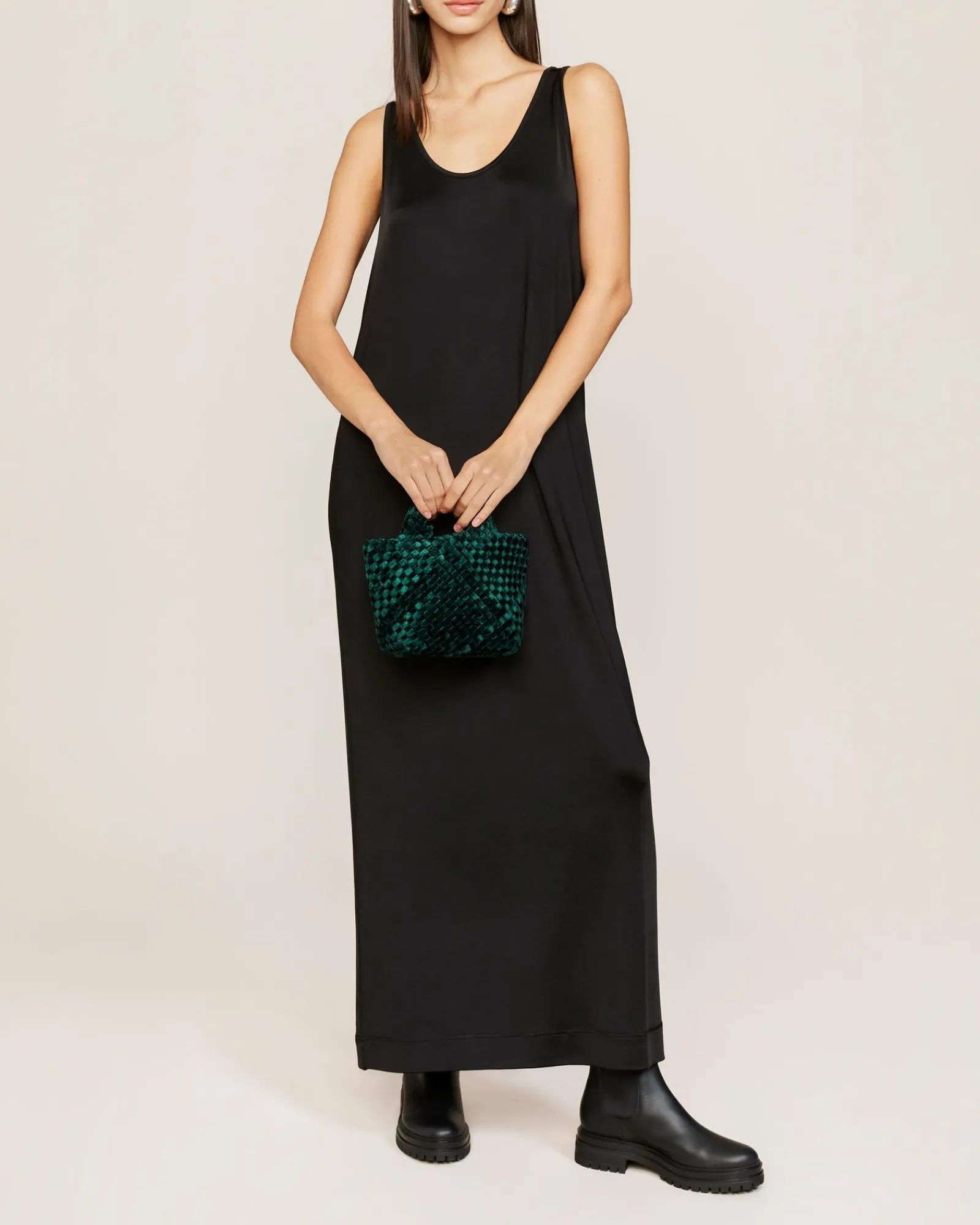 Tverrkropper^NAGHEDI St. Barths Petit Tote Velvet