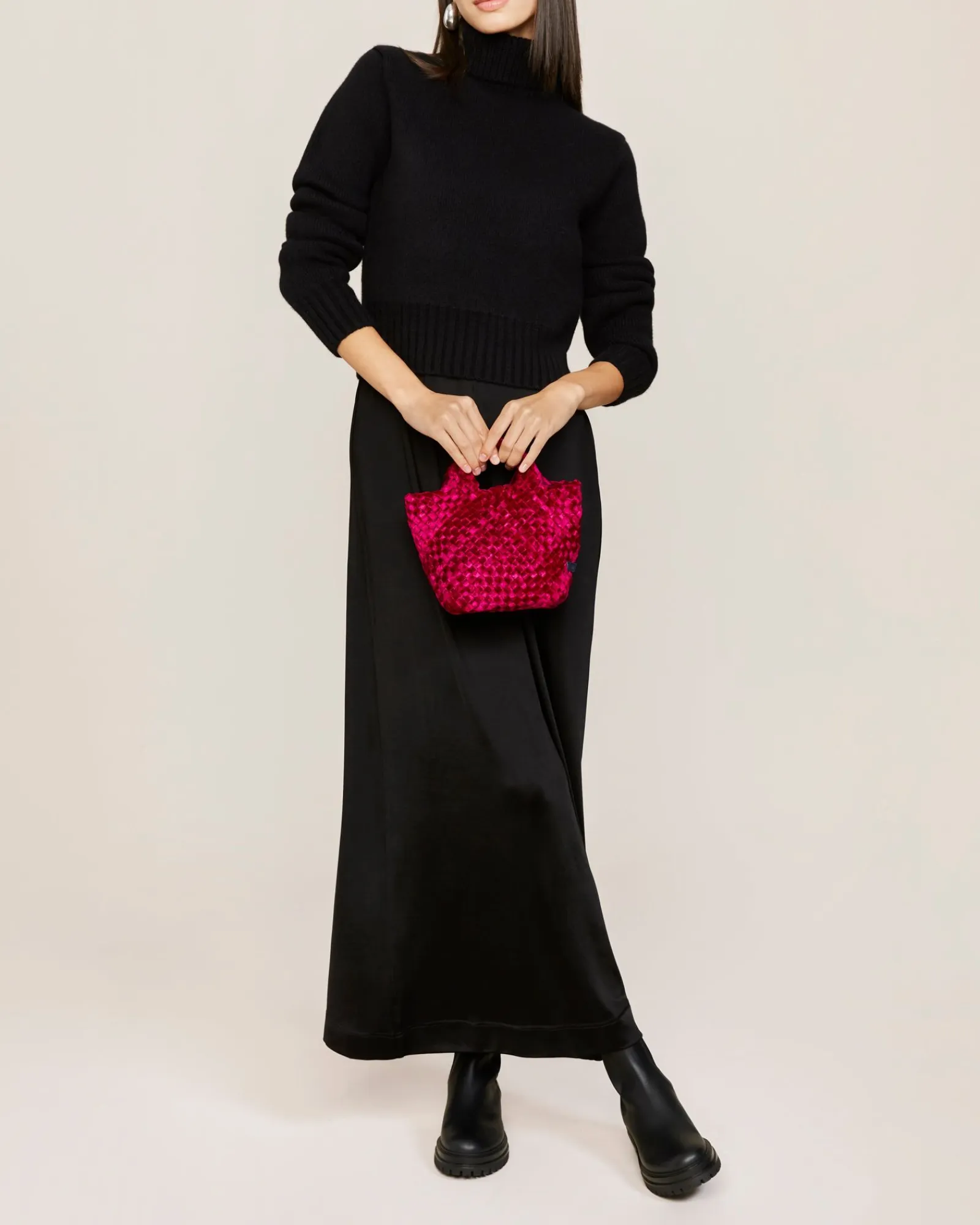 Totes^NAGHEDI St. Barths Petit Tote Velvet