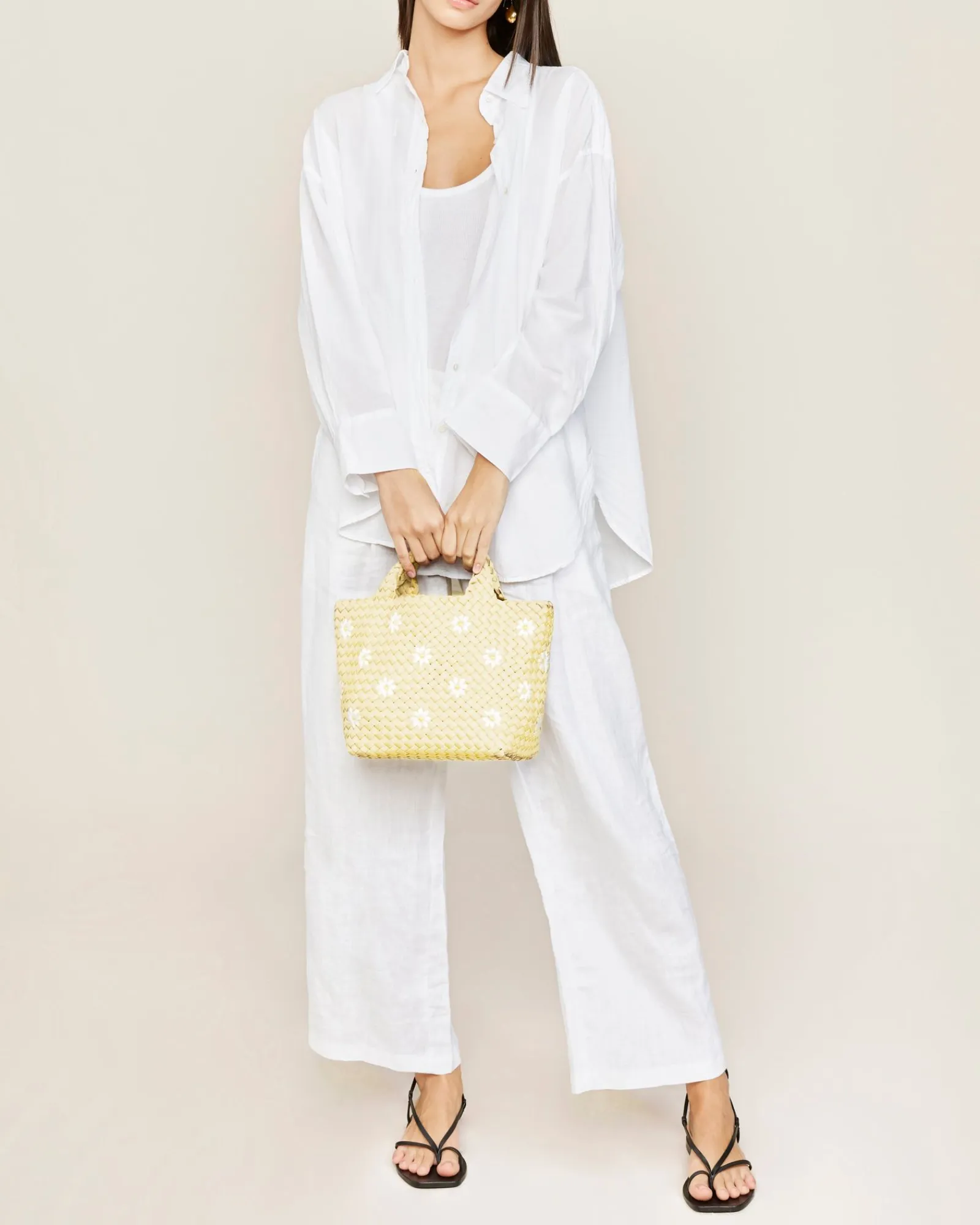 Tverrkropper^NAGHEDI St. Barths Small Tote Daisy