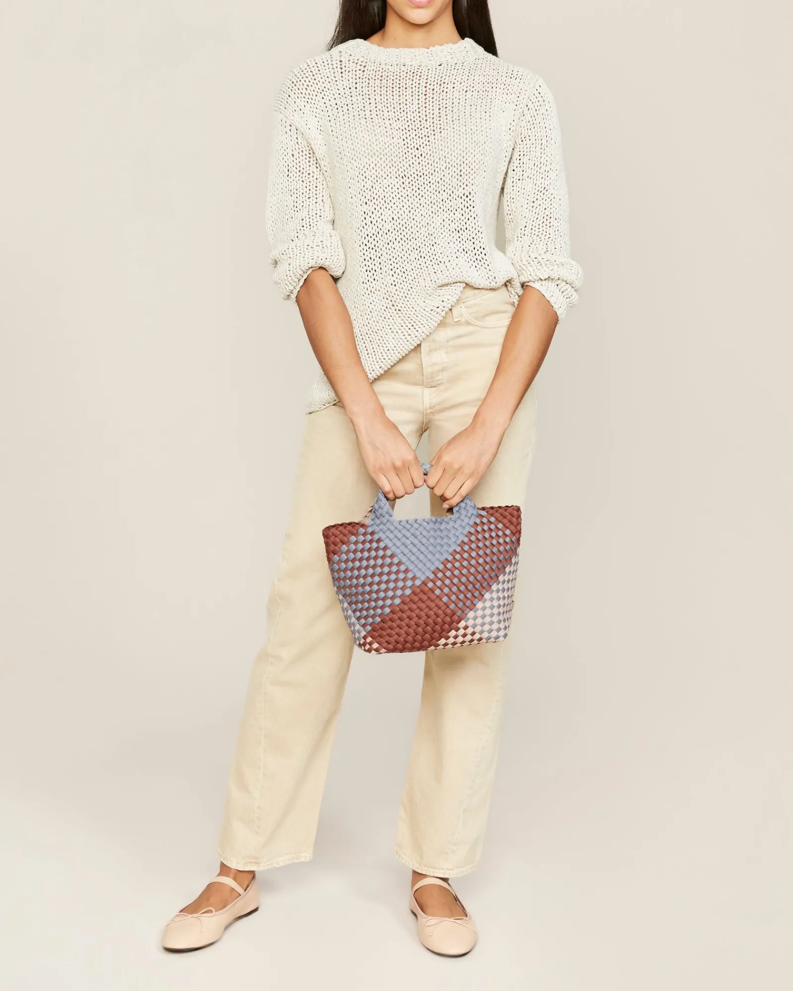 Tverrkropper^NAGHEDI St. Barths Small Tote Grafisk Geo