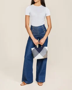 Totes^NAGHEDI St. Barths Small Tote Grafisk Geo