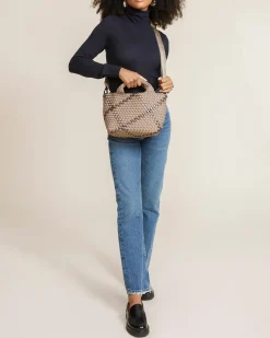 Totes^NAGHEDI St. Barths Small Tote Plaid